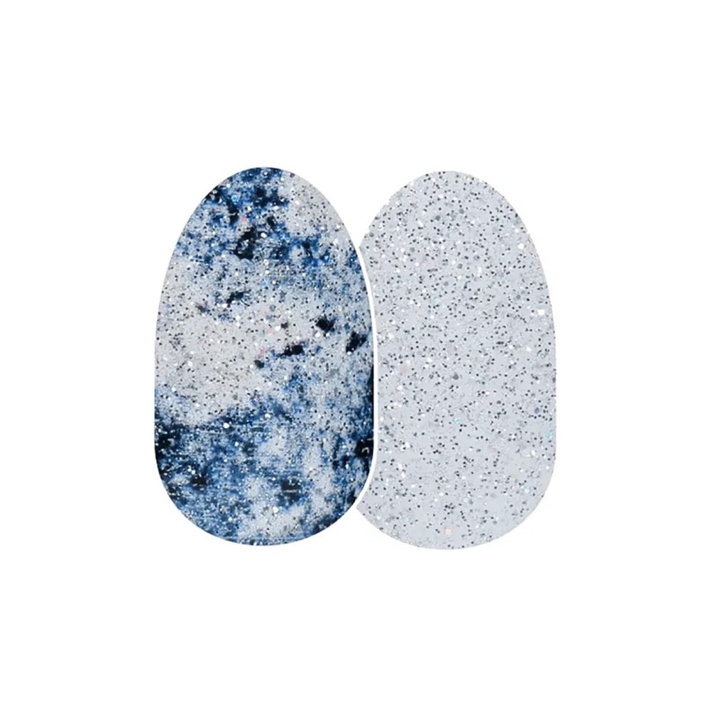 *Retired* Color Street: In Another Galaxy | Silver Blue Black Cosmic Galactic - Picture 12 of 13